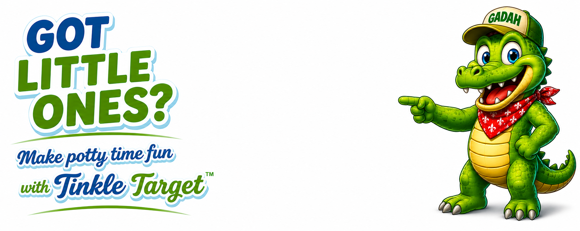 Got little ones? Make potty time fun with Tinkle Target